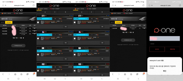 온라인슬롯, 슬롯사이트, 온라인카지노, 슬롯커뮤니티 슬롯왕국 - 파티원 먹튀 (P+ONE) 확정 증거 첨부