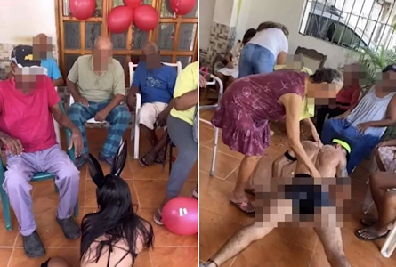 온라인슬롯, 슬롯사이트, 온라인카지노, 슬롯커뮤니티 슬롯왕국 - 요양원에 비키니 등 노출의상 입고 봉사하다 대참사