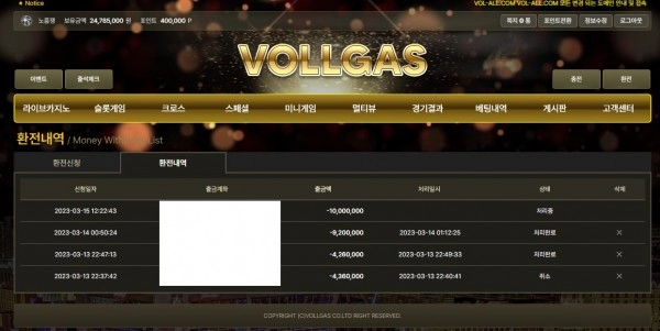 온라인슬롯, 슬롯사이트, 온라인카지노, 슬롯커뮤니티 슬롯왕국 - 볼가스 카지노 vol-01.com 먹튀 확정
