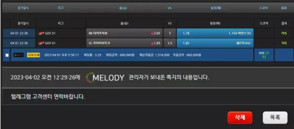 검증된 온라인슬롯, 슬롯먹튀업체 보증, 슬롯커뮤니티, 슬롯왕국- 멜로디 MELODY 먹튀확정 증거 첨부